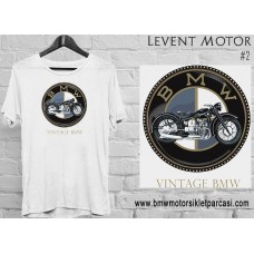 Vintage BMW Motorsiklet T-shirt